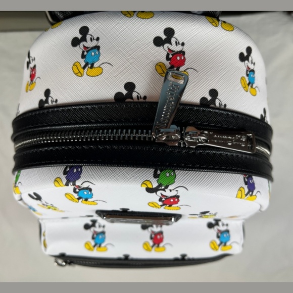 LOUNGEFLY Allover Classic Mickey Standing Backpack